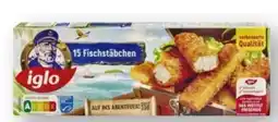 Scheck-in-Center Iglo Fischstäbchen Angebot