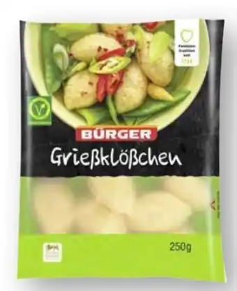 Scheck-in-Center Bürger Grießklößchen Angebot