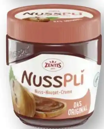 Edeka Zentis Nusspli Nuss-Nougat-Creme Angebot