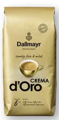 Scheck-in-Center Dallmayr Kaffee Crema d’Oro Angebot
