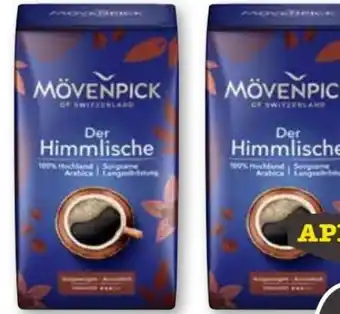 Scheck-in-Center Mövenpick Kaffee Der Himmlische Angebot