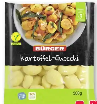 Scheck-in-Center Bürger Kartoffel-Gnocchi Vegan Angebot