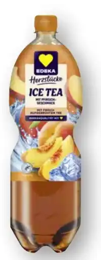 Scheck-in-Center Edeka Herzstücke Ice Tea Pfirsich Angebot