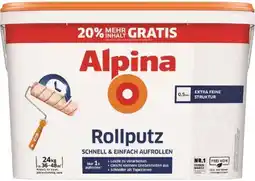 Globus Baumarkt Alpina Rollputz Angebot