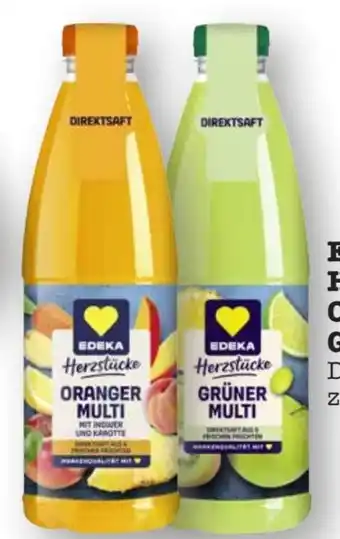 Scheck-in-Center Edeka Herzstücke Oranger Multi Angebot