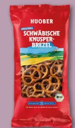 REWE Center Huober Brezel Original Schwäbische Bio Knusper-Brezel Angebot