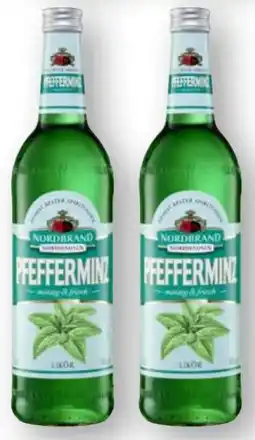 Scheck-in-Center Nordbrand Nordhausen Pfefferminz Likör Angebot