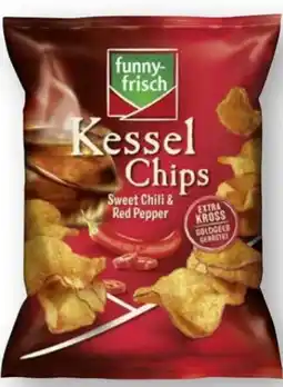 Edeka Funny Frisch Kessel Chips Sweet Chili & Red Pepper Angebot
