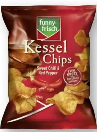 Edeka Funny Frisch Kessel Chips Sweet Chili & Red Pepper Angebot