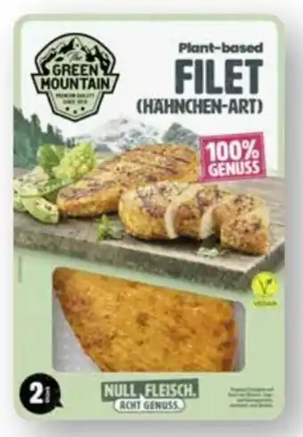 Edeka The Green Mountain Vegan Plant-Based Filet Hähnchen-Art Angebot