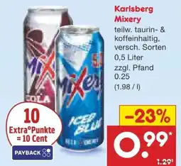 Netto Marken-Discount Karlsberg MiXery Iced Blue Angebot