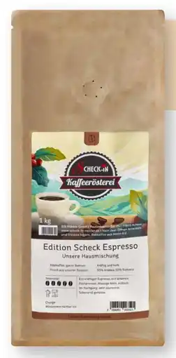 Scheck-in-Center Scheck-in Kaffeerösterei Edition Scheck Espresso Angebot