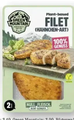Scheck-in-Center The Green Mountain Vegan Plant-Based Filet Hähnchen-Art Angebot