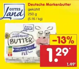 Netto Marken-Discount Gutes Land Deutsche Markenbutter Angebot