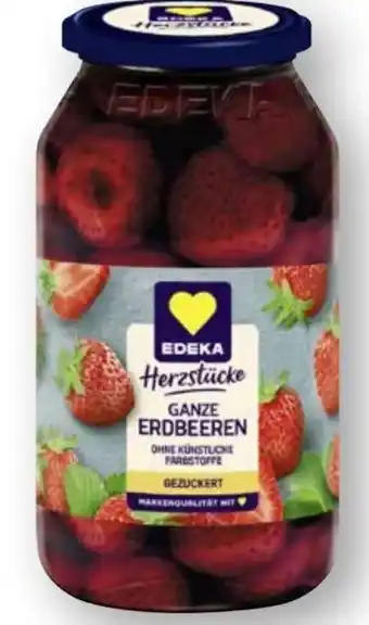 Scheck-in-Center Edeka Herzstücke Ganze Erdbeeren Angebot
