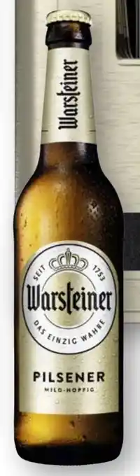 Scheck-in-Center Warsteiner Pilsener Angebot