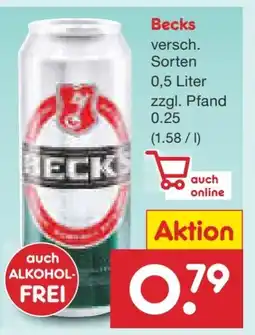 Netto Marken-Discount Beck's Pils Angebot
