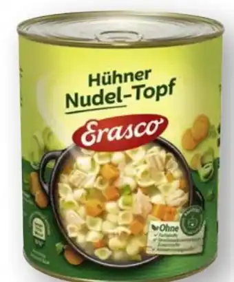 Scheck-in-Center Erasco Suppen Angebot