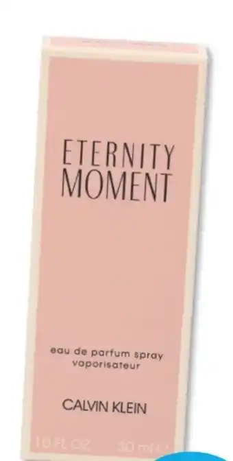 Scheck-in-Center Calvin Klein Eternity Moment for Women EdP Angebot