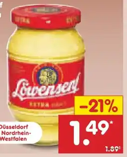 Netto Marken-Discount Löwensenf Senf Extra Angebot