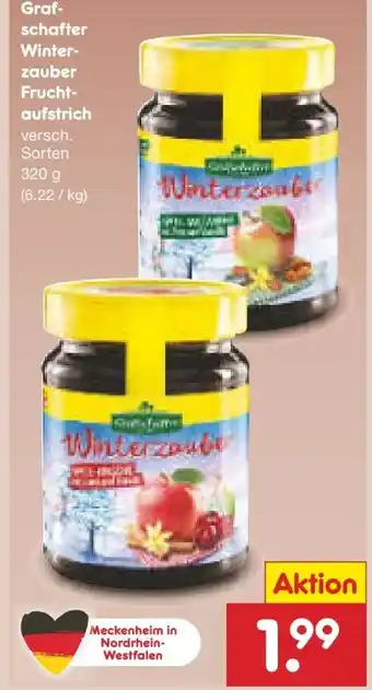Netto Marken-Discount Grafschafter Krautfabrik Winterzauber Fruchtaufstrich Angebot