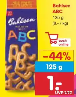 Netto Marken-Discount Bahlsen ABC Kekse Angebot