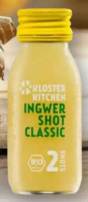 Edeka Kloster Kitchen Bio Ingwer Shot Classic Angebot