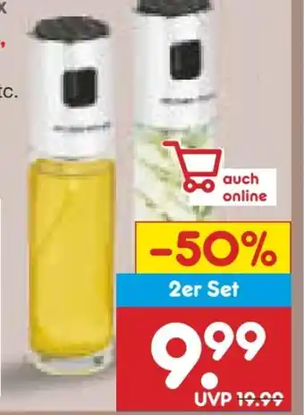 Netto Marken-Discount Gourmetmaxx Sprühflaschen Angebot