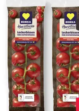 Scheck-in-Center Edeka Herzstücke Mini Rispentomaten Angebot