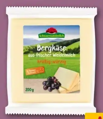 REWE Center Schwarzwaldmilch Bergkäse Angebot