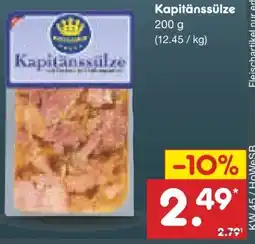 Netto Marken-Discount Heidjerkaten Fleischwaren Uwe Kohlhase Handels Kapitänssülze Angebot