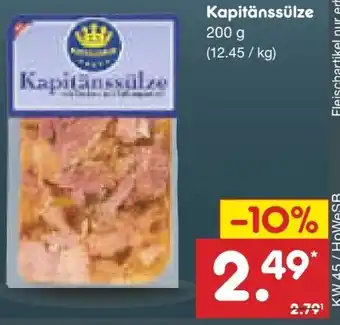 Netto Marken-Discount Heidjerkaten Fleischwaren Uwe Kohlhase Handels Kapitänssülze Angebot
