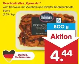 Netto Marken-Discount Geschnetzeltes Gyros Art Angebot