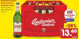 Netto Marken-Discount Budweiser Budvar (CZ) Original Czech Imported Lager Angebot
