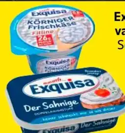 Edeka Frischemarkt Exquisa Frischkäsevariationen Angebot