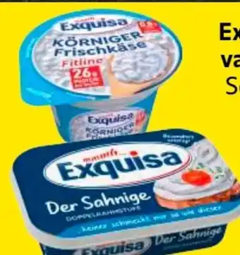Edeka Frischemarkt Exquisa Frischkäsevariationen Angebot
