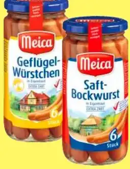 Edeka Meica Deutschländer Saftbockwurst Angebot