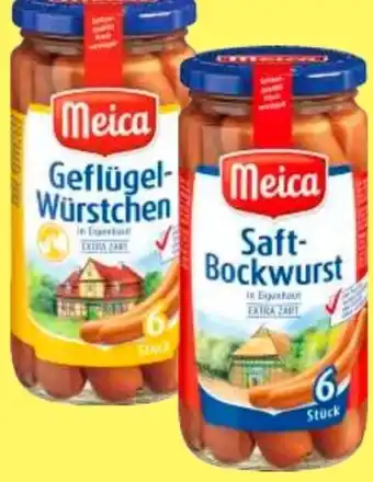 Edeka Meica Deutschländer Saftbockwurst Angebot