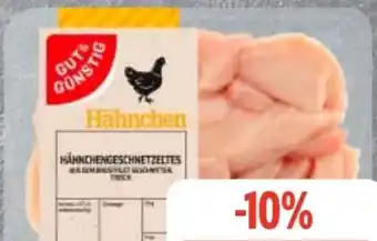 Edeka Frischemarkt Gut & Günstig Hähnchen Geschnetzeltes Angebot