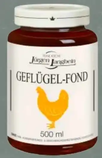 Edeka Jürgen Langbein Geflügel Fond Angebot