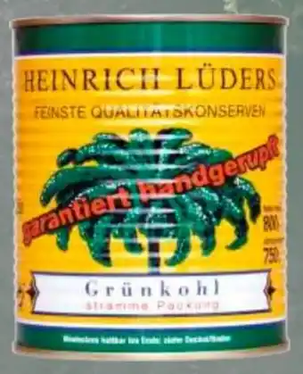 Edeka Heinrich Lüders Grünkohl Angebot