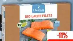 Edeka Followfood Bio Lachs Filets gefroren Angebot
