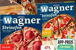 Edeka Original Wagner Steinofen-Pizza Salami Angebot