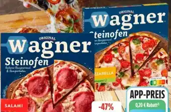 Edeka Original Wagner Steinofen-Pizza Salami Angebot