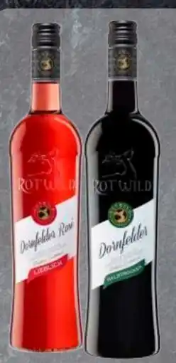 Edeka Rotwild Dornfelder Rotwein Angebot