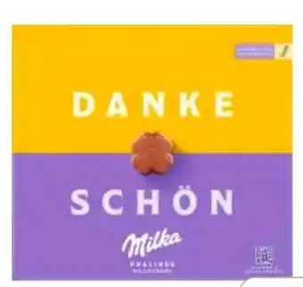 Edeka Milka Pralinés Dankeschön Angebot