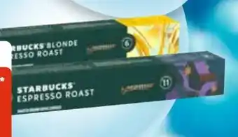 Edeka Starbucks Kaffeekapseln Espresso Roast Angebot