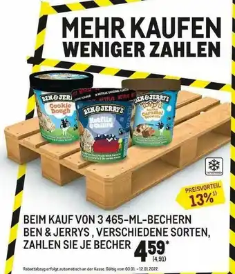 METRO Ben & Jerry's Angebot