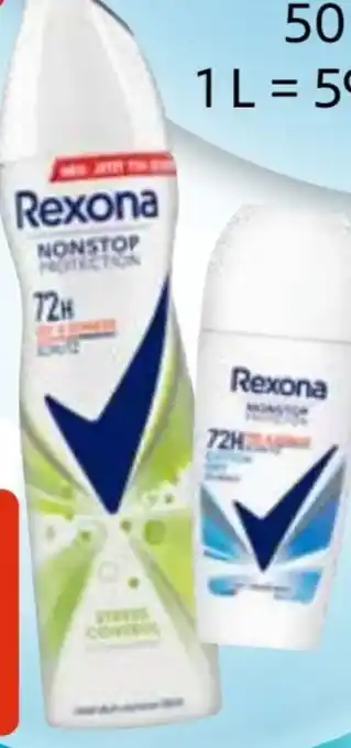 Edeka Rexona Nonstop Protection Deospray Angebot