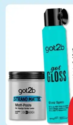 Budni Schwarzkopf Got2b Styling Angebot